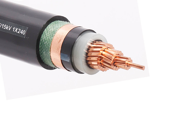 LA CHINE Cable d'alimentation isolée en PVC XLPE en filets conducteur de cuivre 35KV fournisseur