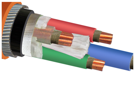 LA CHINE Le câble électrique blindé résistant au feu XLPE/PVC de 4core BT a isolé le câble blindé de cuivre de fil d'acier de noyau fournisseur