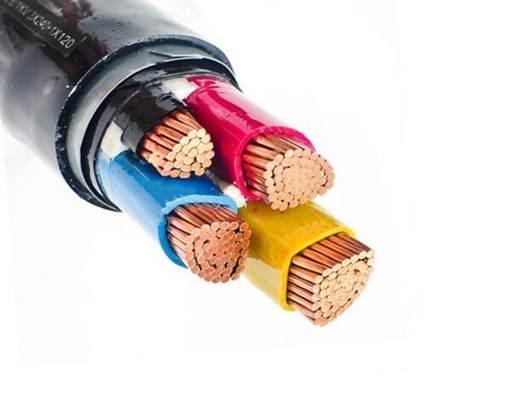 LA CHINE câble souterrain isolé par XLPE/PVC électrique blindé de noyau d'en cuivre de câble de la bande 3x240+1x120mm2 en acier fournisseur