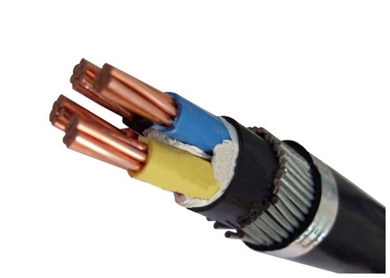 LA CHINE câble électrique blindé de conducteur de l'en cuivre 1000V ou de l'aluminium jusqu'à cinq noyaux fournisseur