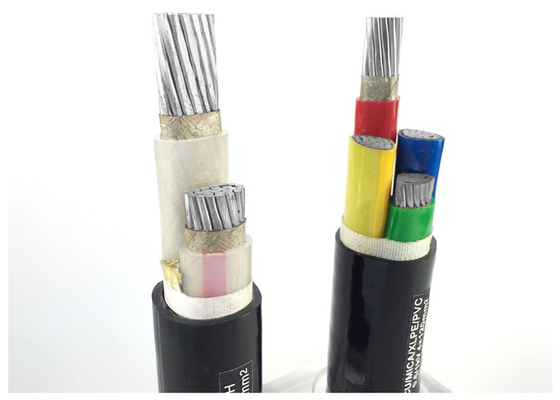 LA CHINE 70 millimètres carrés XLPE concentrique ont isolé le cable électrique, le câble en aluminium NA2XCY de XLPE fournisseur