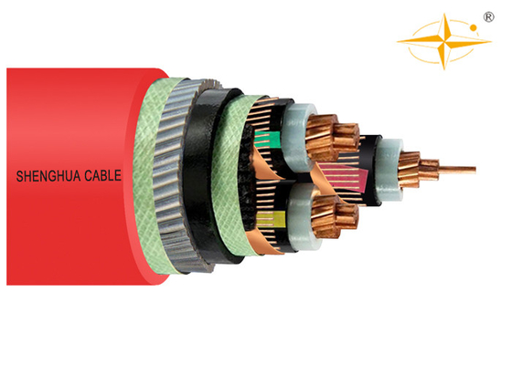 LA CHINE Cable électrique blindé de fil d'acier fournisseur