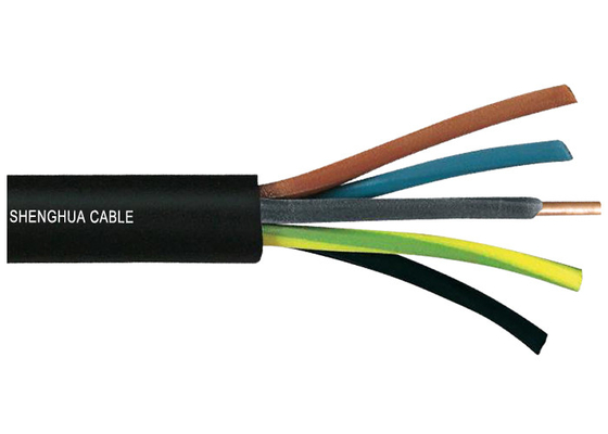 LA CHINE Câble enduit en caoutchouc du câble H03RN-F du câble isolé par caoutchouc de cuivre flexible YZ de conducteur fournisseur