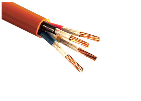 LA CHINE 4 câble résistant au feu de puissance de l'écran BT 0.6/1kV FRC de bande de mica de noyaux pour la haute température fournisseur