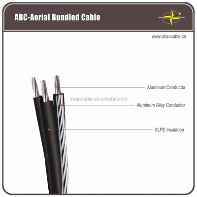 LA CHINE 0,6 / câble ignifuge 1kV triplex/quadruplex service ABC en aluminium CEI 60332-1 fournisseur