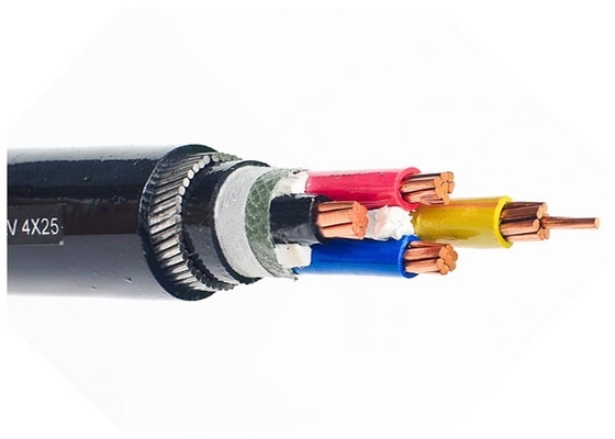LA CHINE 5 °C blindé supérieur du cable électrique du câble électrique 2 blindés de PVC de la SWA de noyau 90 fournisseur