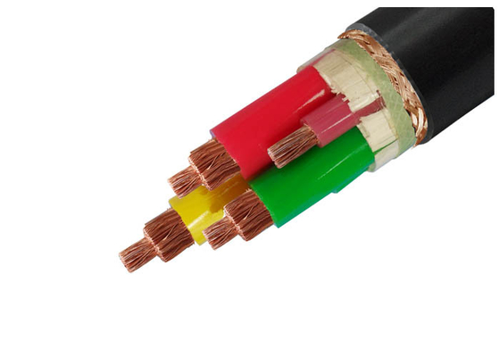 LA CHINE Câble isolé par XLPE flexible de basse tension de noyaux du cable électrique d'en cuivre 4 fournisseur