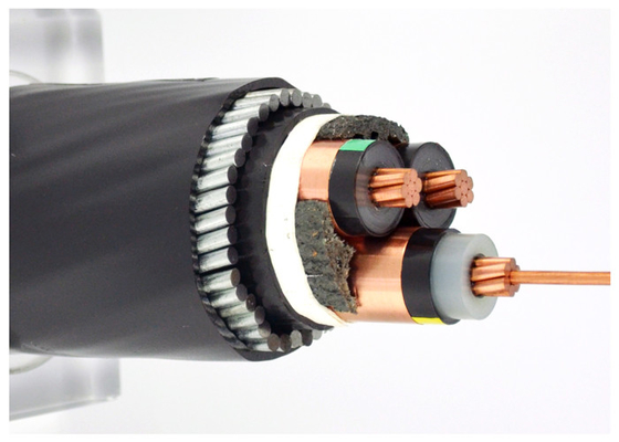 LA CHINE Norme blindée du câble électrique IEC60502-2 IEC60228 de tension moyenne fournisseur
