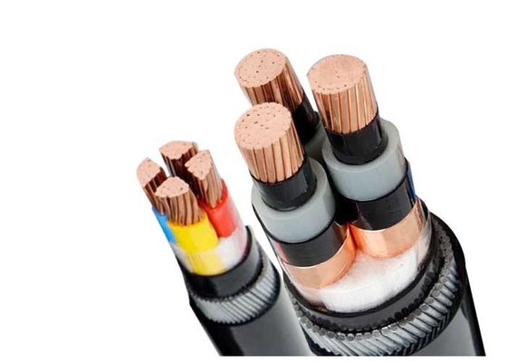 LA CHINE Bas/moyen câble souterrain blindé de noyaux du cable électrique de fil d'acier de tension 1 - 5 fournisseur