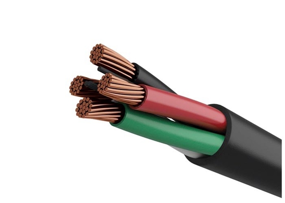 LA CHINE U-1000V cuivrent le cable électrique isolé par PVC de PVC de noyaux de la gaine quatre des câbles de conducteur/PVC fournisseur