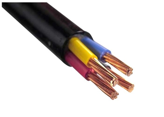 LA CHINE PVC 4C électrique engainé par PVC a isolé le cable électrique avec le câble de basse tension fournisseur