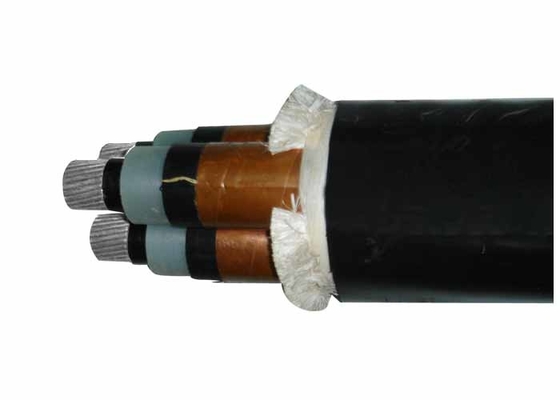 LA CHINE Le noyau Unarmoured 300mm2 XLPE du câble électrique 12/20KV 3 d'AL/XLPE/PVC a isolé le câble électrique de cable électrique fournisseur
