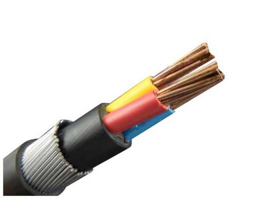 LA CHINE Câble électrique blindé de fil d'acier de gaine de PVC d'isolation de la basse tension XLPE câble cuivre 600/1000V de 3 phases fournisseur