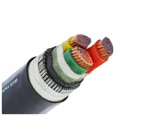 LA CHINE Bas cable électrique engainé par PVC isolé par PVC de tension de la SWA 0.6/1kV KEMA certifié fournisseur