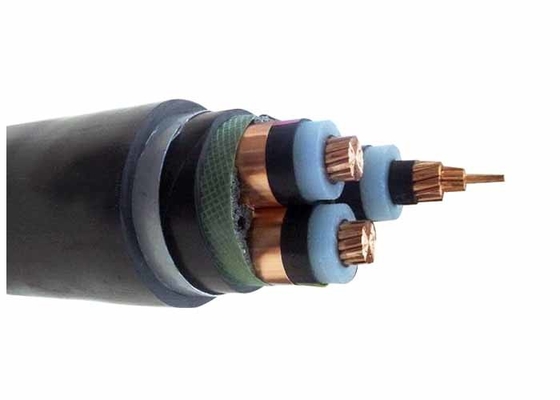 LA CHINE Câble électrique blindé de bande en acier moyenne de tension CU de 3 phases/cable électrique de XLPE/STA/PVC fournisseur
