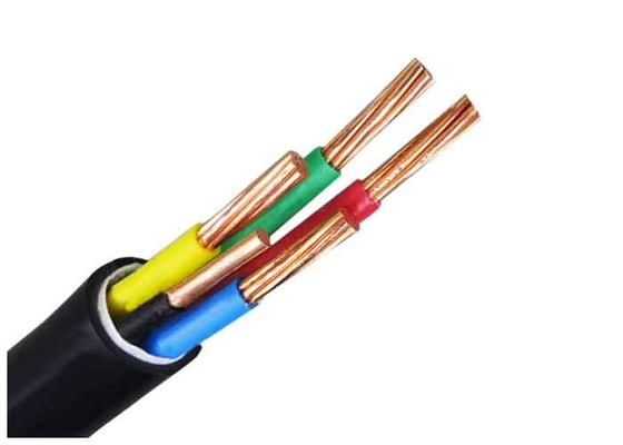 LA CHINE cable électrique de cuivre électrique isolé par PVC blindé de PVC de câble de 5 noyaux 0.6/1KV fournisseur