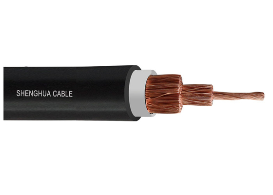 LA CHINE Câble de soudure de noir de câble engainé par caoutchouc flexible de câblage cuivre fournisseur
