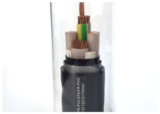 LA CHINE De basse tension de bande en acier de câble électrique de Cu de conducteur de PVC gaine blindée fournisseur