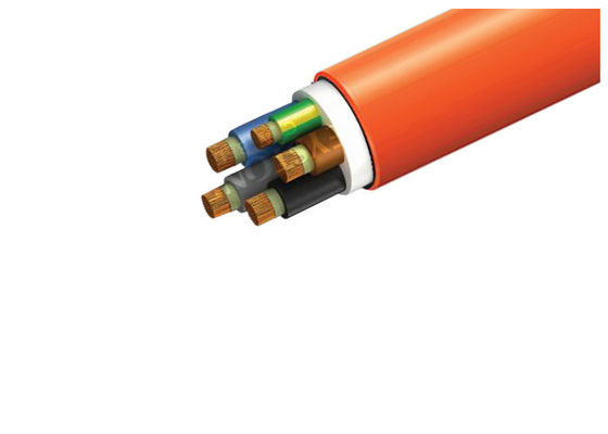 LA CHINE Cables électriques multinucléaires de Lszh favorables à l'environnement avec la gaine externe orange fournisseur