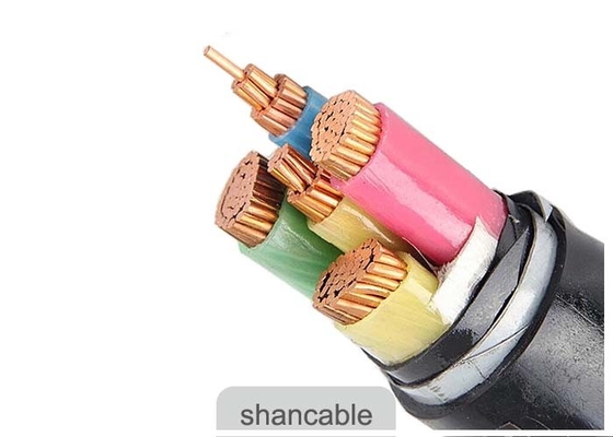 LA CHINE Câble cuivre isolé par PVC de 3 noyaux, câble flexible isolé par PVC blindé fournisseur