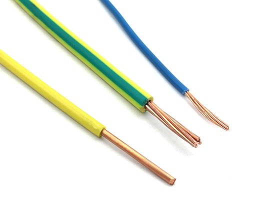 LA CHINE Type de PVC ST5 PVC enveloppe câble électrique fil de cuivre noyau de terre fil 500v fournisseur