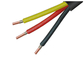 PVC coloré par câble fiable de cuivre de représentation de feu de conducteur isolé engainé fournisseur