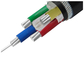 Tension galvanisée XLPE de noyaux blindés du câble électrique 4 de fil d'acier basse ou câble d'AL d'isolation de PVC fournisseur
