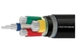 Tension galvanisée XLPE de noyaux blindés du câble électrique 4 de fil d'acier basse ou câble d'AL d'isolation de PVC fournisseur