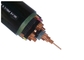 Cable électrique isolé par câble moyen de PVC Xlpe d'écran de bande d'en cuivre de tension de 3 noyaux fournisseur