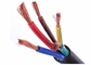 Fil engainé par PVC de câble électrique avec le câble de cuivre flexible de câble de noyau du conducteur 4 fournisseur