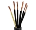 Fil de contrôle isolé par PVC de noir d'approbation de la CE avec les câbles flexibles des noyaux H07VV-F fournisseur