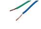 Câble isolé vert-bleu pour le contrôle de commutateur, classe du conducteur 450/750v 5 fournisseur