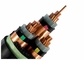Le câble à un noyau 33KV électrique blindé extérieur de 185mm 2 a évalué la tension fournisseur