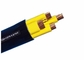 0.6/ 1kV quatre câbles isolés par PVC de jaune des noyaux CU/PVC/PVC pour le transport d'énergie fournisseur