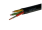Câble résistant au feu de franc de gaine de PVC d'isolation de PE de bande de mica de trois câbles 450V/750V de noyaux fournisseur