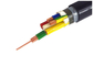 Câble électrique facultatif blindé métallique isolé par polychlorure de vinyle de cable électrique de 5 noyaux fournisseur