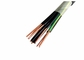 Câble de commande flexible de noyau du câblage cuivre 24 d'isolation de PVC de la classe 5 fournisseur