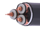 3 câble souterrain Unarmored de PVC XLPE du noyau 12.7/22KV 3x185SQMM fournisseur
