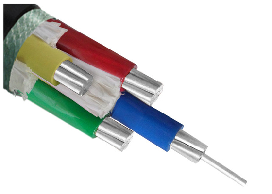 LA CHINE 0.6/1kV cable électrique isolé et engainé du conducteur quatre de PVC en aluminium de noyau fournisseur