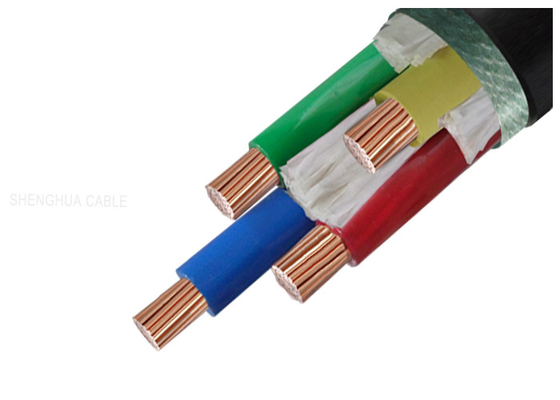 LA CHINE câble isolé par PVC du noyau 0.6/1kV quatre avec le cable électrique de cuivre de conducteur fournisseur