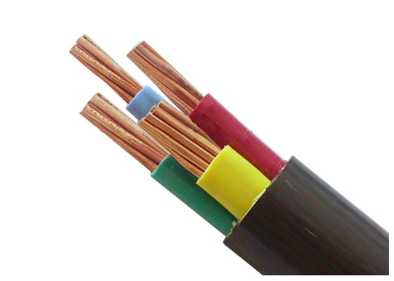 LA CHINE Le PVC noir de gaine a isolé les cables électriques en aluminium 0.6KV/1KV 10 millimètre carré fournisseur