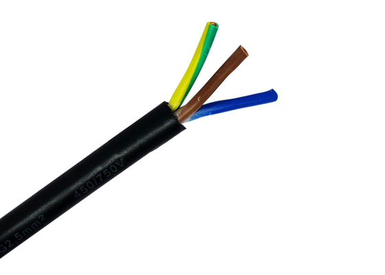 LA CHINE Type noyau 500v de PVC d'en cuivre de fil de câble électrique de gaine de ST5 fournisseur