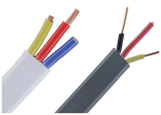 LA CHINE Jumeau et mise à la terre du fil électrique plat d'isolation de PVC avec x 1.5mm2 de la norme 6004 2 x 2,5 des BS + 1 fournisseur