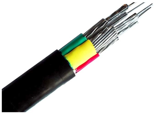 LA CHINE câbles isolés par PVC du noyau 1000V quatre et cable électrique engainé avec le conducteur en aluminium fournisseur