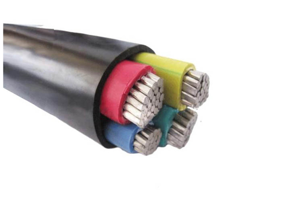LA CHINE Trois et demi PVC de noyau isolés câble le conducteur d'aluminium d'Unarmour Cable1000V fournisseur