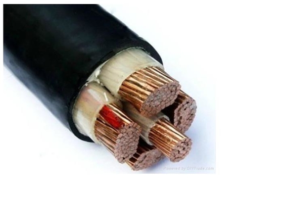 LA CHINE Câble électrique de cuivre de Xlpe de basse tension de PVC de 5 noyaux avec la région de section transversale de 4-400 Sqmm fournisseur