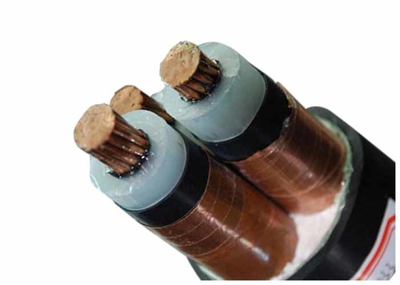 LA CHINE 3 le noyau Xlpe a isolé le câble engainé par PVC avec le cable électrique moyen de tension d'écran de cuivre de bande fournisseur