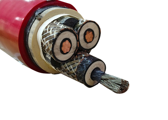 LA CHINE Câble d'alimentation Shenghua à écran métallique et gaine en caoutchouc 0.66 / 1.14 KV Certification CE KEMA fournisseur