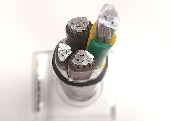 LA CHINE N2XY 4x95mm2 Cable électrique à plusieurs cœurs isolé en PVC en cuivre sans oxygène pour centrale électrique 0,6/1kV fournisseur