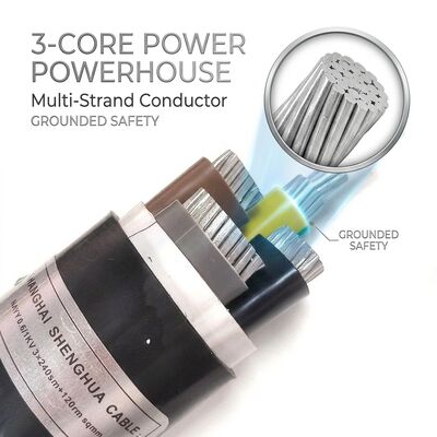 LA CHINE Free Sample PVC Insulated Power Cable 0.6/1kV 3x10mm2 Copper Fast Delivery fournisseur